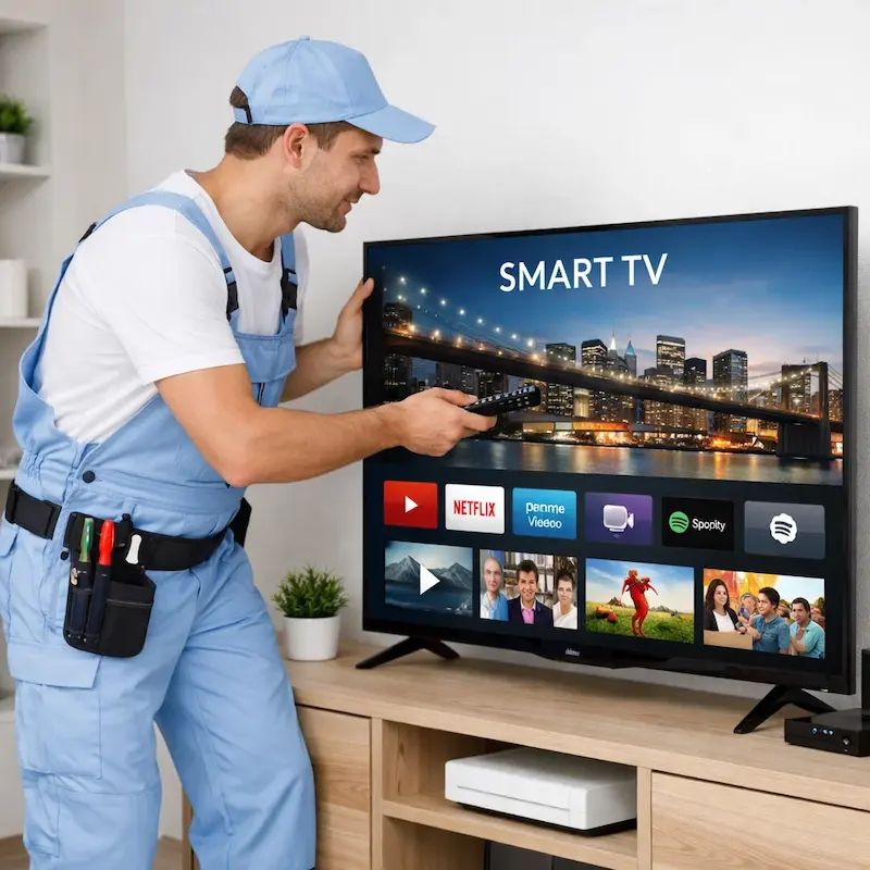 Как вызвать мастера для настройки Smart TV в Ступино