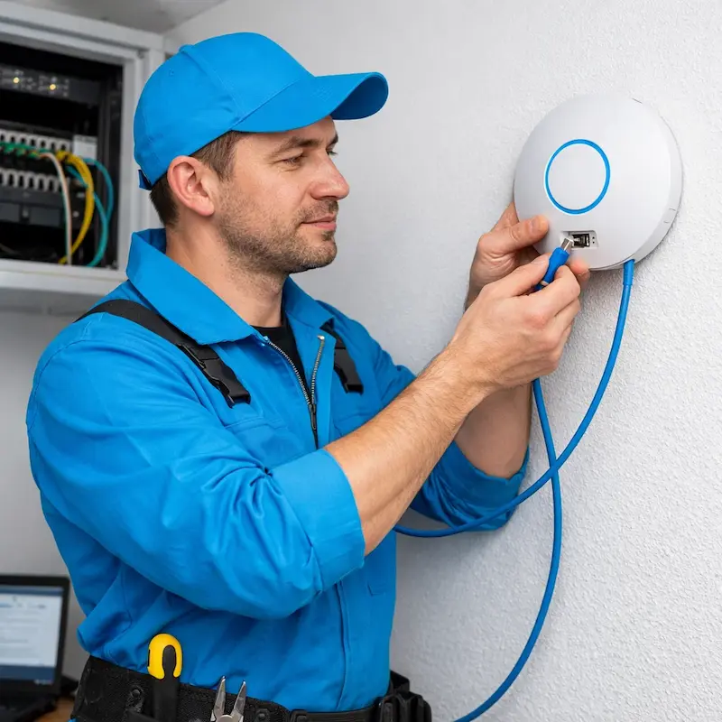 Подключение точки доступа в Ступино