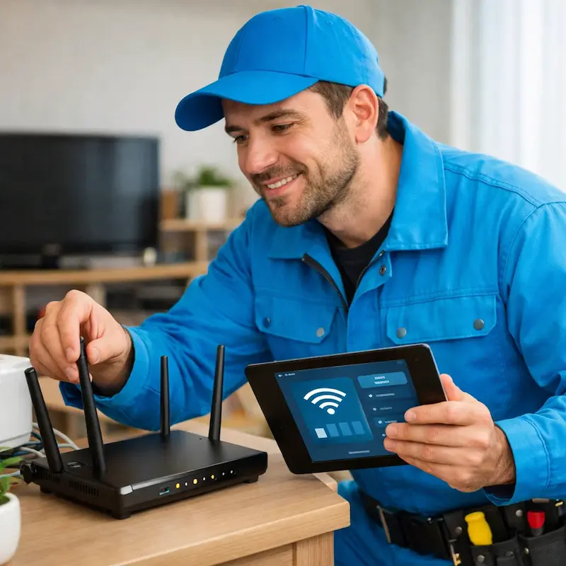 Настройка Wi-Fi для квартиры, дома и офиса в Ступино