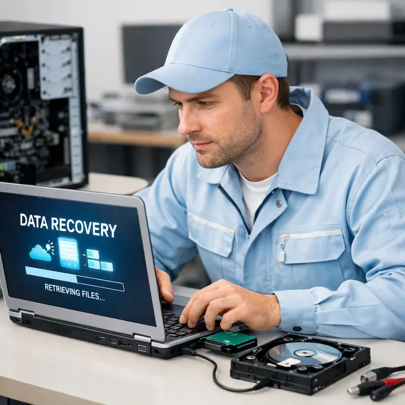 Восстановление данных и файлов в Ступино