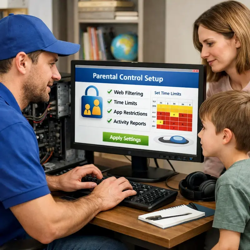 установка родительского контроля в Ступино