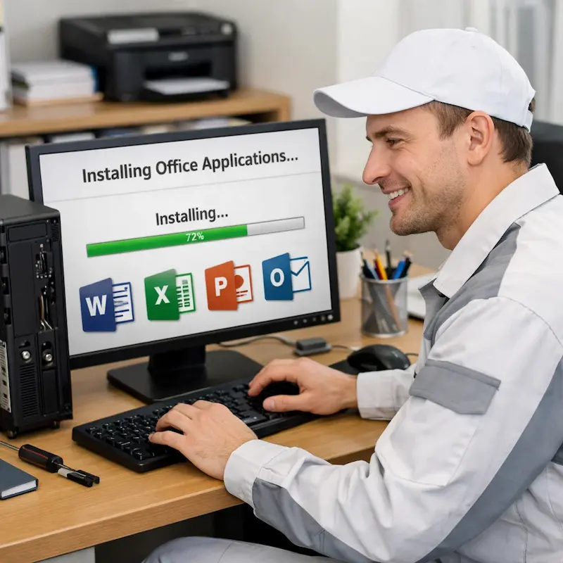 Установка и настройка программ на компьютере в Ступино