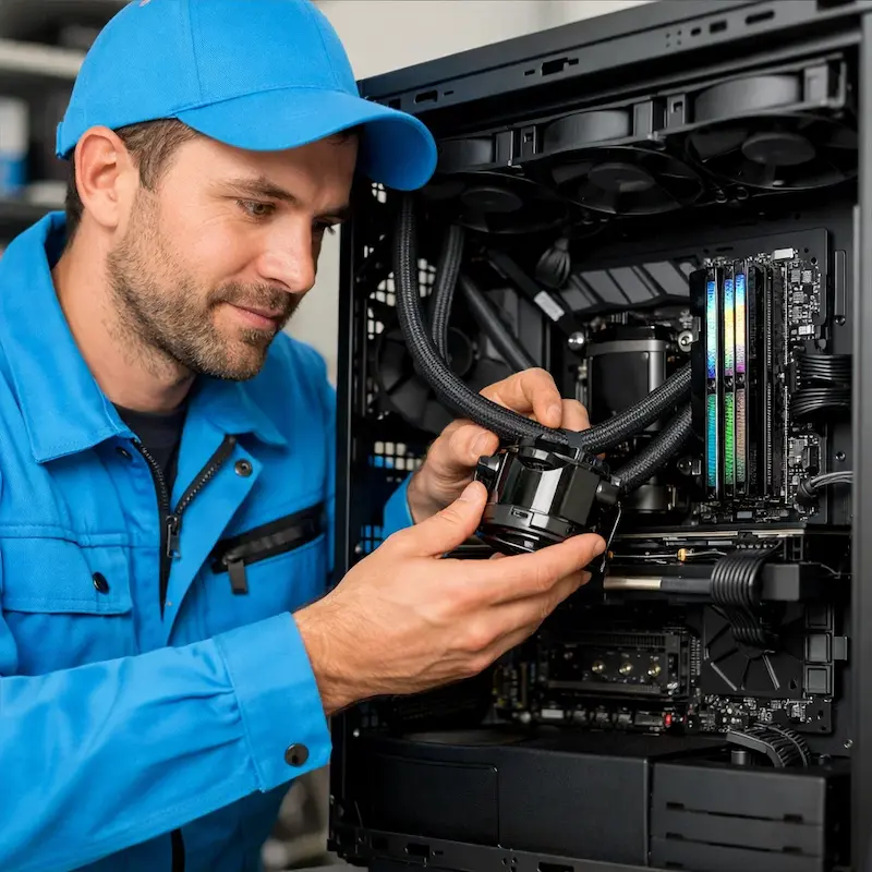 Установка СЖО на ПК в Ступино