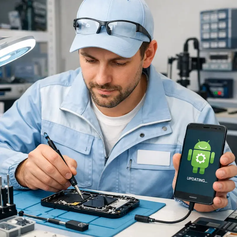Настройка системы Android в Ступино