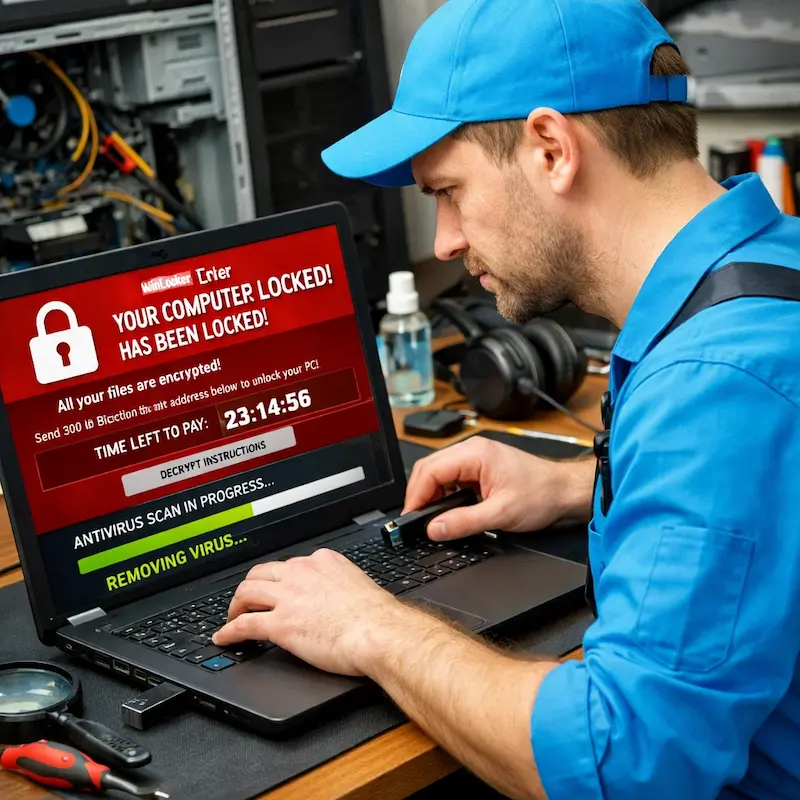 Удалить винлокер в Ступино